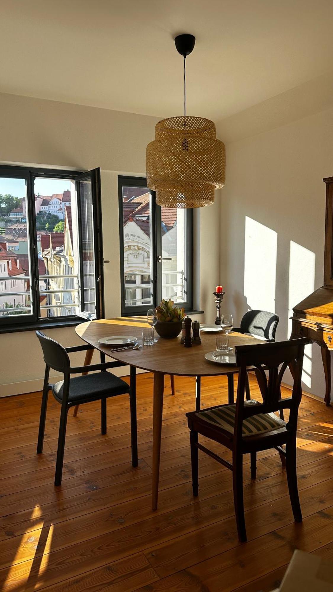 Ruhige-Moderne Wohnung Mit Burgblick Meißen Kültér fotó